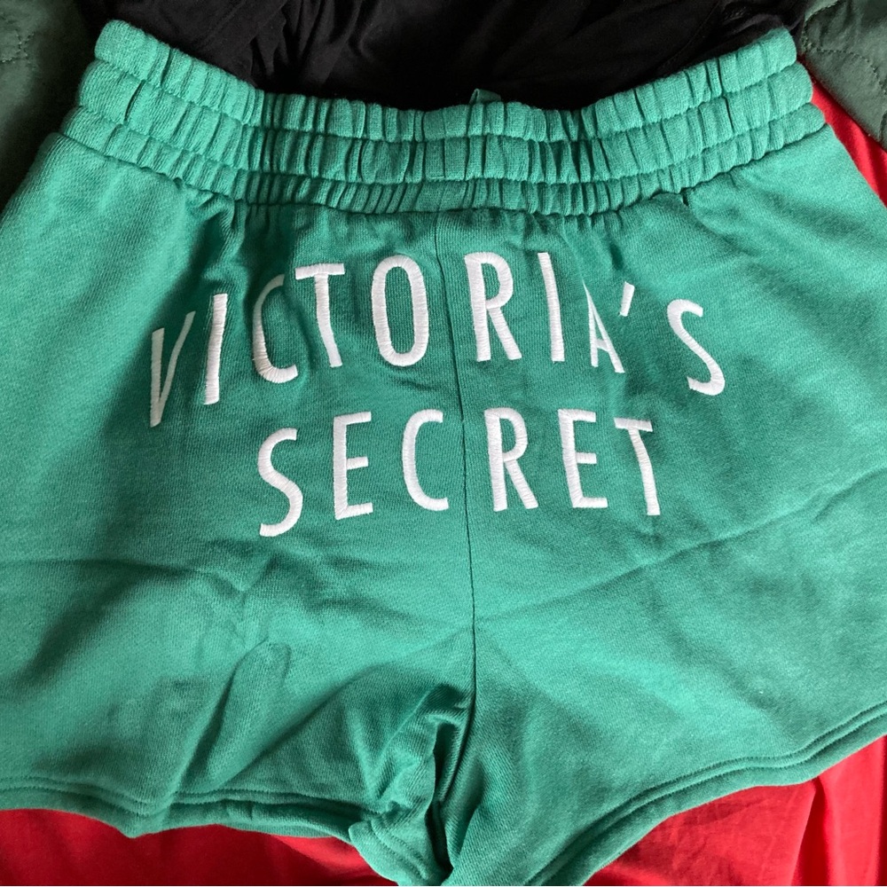 RFID Green Victoria’s Secret shorts
